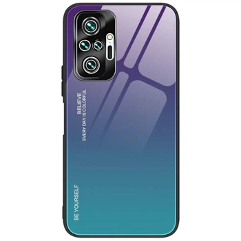 Защитный чехол Deexe Gradient Color для Xiaomi Redmi Note 10 Pro - Purple / Blue
