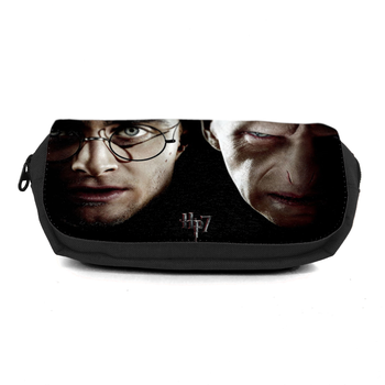 Шкільний пенал Гаррі Потер органайзер універсальний (Harry Potter-0025-black) чорний