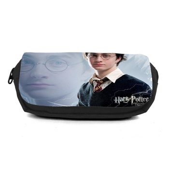 Шкільний пенал Гаррі Потер органайзер універсальний (Harry Potter-0017-black) чорний