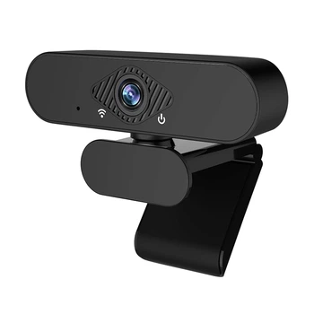Веб-камера SWT Q10 FullHD 1080P (1920 х1080) Black с встроенным микрофоном