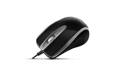 Мышь Crown CMM-016 black/silver 800 dpi USB 2.0