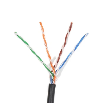 Кабель вита пара GoldMine GM UTP 4*2*24AWG(0,51) СU CAT.5E PE (UTP мідь зовнішній) пометрово