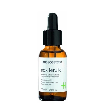 Антиоксидантна сироватка з феруловою кислотою та вітаміном С Mesoestetic AOX Ferulic 30 мл.