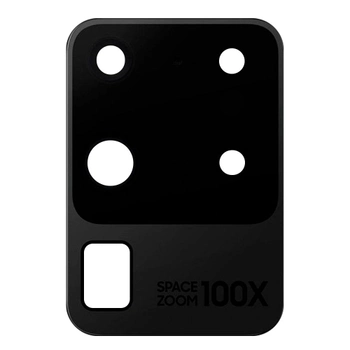 Стекло камеры для Samsung G988 Galaxy S20 Ultra (Black) (Original PRC)