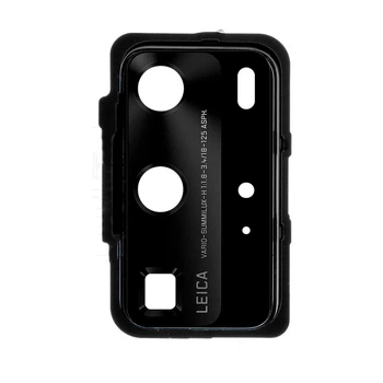 Стекло камеры для Huawei P40 Pro в рамке (Black) (Original PRC)