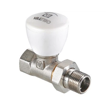Клапан радіаторний Valtec 3/4"x3/4" ручний прямий (VT.008.N.05)
