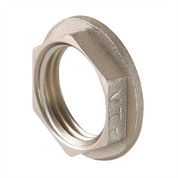 Контргайка різьбова Valtec DN 3/4" латунна нікельована (VTr.655.N.0005)
