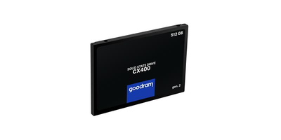 SSD диск 512GB Goodram CX400 (Gen.2) 2.5" SATAIII 3D TLC (SSDPR-CX400-512-G2)