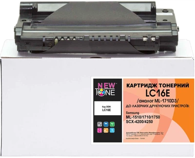 Картридж NewTone для Samsung ML-1510/1710/1750 аналог ML-1710D3/XEV Black (LC16E)