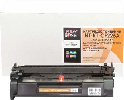 Картридж NewTone для HP LJ Pro M402d/M402dn/M402n/M426dw аналог CF226A Black (NT-KT-CF226A)