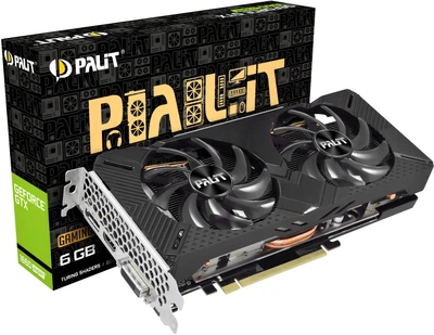 Видеокарта GF GTX 1660 Super 6GB GDDR6 GamingPro Palit (NE6166S018J9-1160A-1)