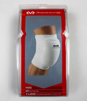 Наколінник з захистом McDavid Sport Knee Protection Pads(601(White)) L Белый