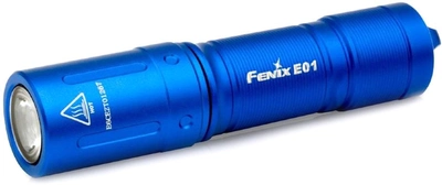 Фонарь ручной Fenix E01 V2.0 Синий