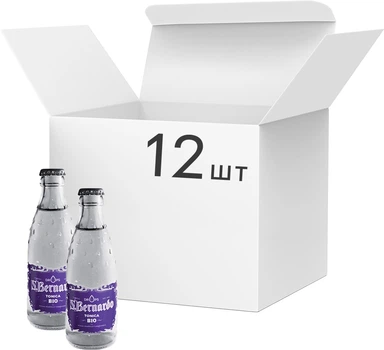 Упакування безалкогольного напою S.Bernardo Tonic Water 0.26 л х 12 шт (8003430500265)