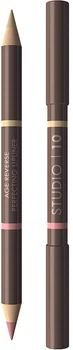 Антивіковий двосторонній олівець для губ Studio 10 Age Reverse Perfecting Lipliner Halo 1.38 г (5060377060088)
