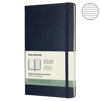 Тижневик Moleskine 2020 середній Сапфір 8058647628905