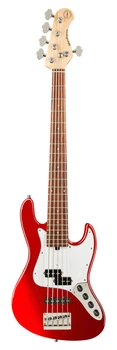 Бас-гитара SADOWSKY MetroExpress 21-Fret Hybrid P/J Bass, Morado, 5-String (Candy Apple Red Metallic)