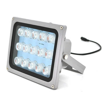 Прожектор направленный с сумеречным датчиком YOSO 12V 18W, 15LED, IP66, угол обзора 60°, дальность до 50м, 180*115*140мм