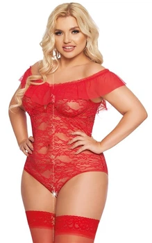Боди женское Kamila Красный 3XL