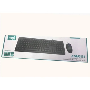 Комплект Клавиатура + мышка CMK-858 Проводные