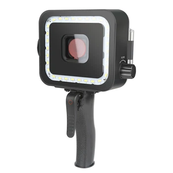 Водонепроникний LED світло зі спалахом і світлофільтром для екшн камер GoPro Hero 5, 6, 7 (код № XTGP540)