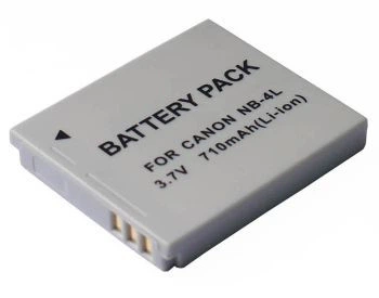 Аккумулятор NB-4L для фотоаппаратов CANON - 710 ma