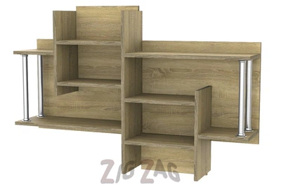 Полка навесная Тиса ПУ-17 Дуб Сонома
