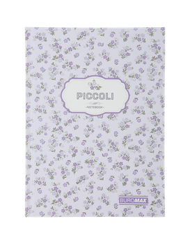 Записная книжка Buromax Piccoli А5 в клетку 80 листов интегральная обложка (BM.24522101-39)