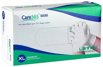 Перчатки латекс "SANTEX" 4 грамма упаковка (XL)