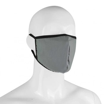 Багаторазова Захисна маска для обличчя NDS Пітта Сіра