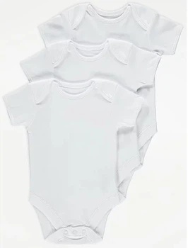 Боди (3 штук) George Short Sleeve кр 92-98 см белые