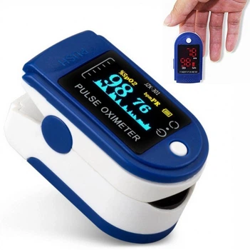 Пульсометр оксиметр на палець електронний Arivans Fingertip Pulse Oximeter 22-8756