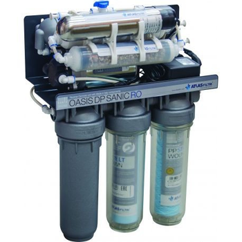 Система обратного осмоса Atlas Filtri OASIS DP SANIC PUMP UV с насосом и УФ-лампой (SE6075340)