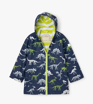 Плащ , що змінює колір Hatley Dino Fossils 2A синій 92см (S21DBK818)