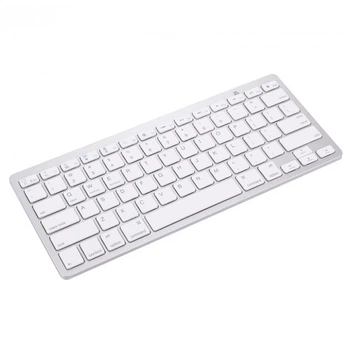 Клавиатура беспроводная Combo BK-3001 Wireless Bluetooth Silver