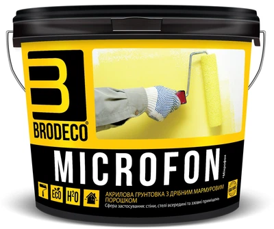 Грунт-краска "Microfon" TM Brodeco 10л