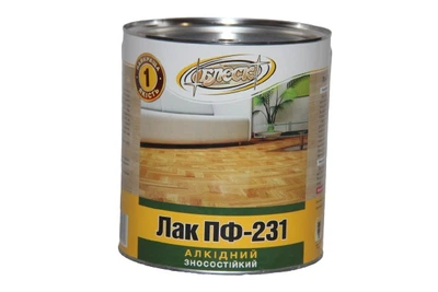 Лак ПФ-231 Блеск 2,1 кг