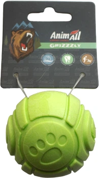 Іграшка AnimAll GrizZzly м'ячик з ароматом зеленого яблука 6 см Green (6914068019871)