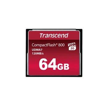 Карта памяти Transcend 64GB CompactFlash 800x (TS64GCF800)