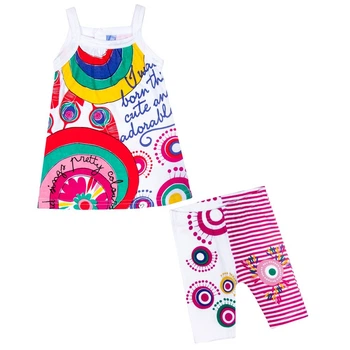 Костюм: Туника с леггинсами Losan Mc baby girls (118-8019AD/001) Разноцветный M6-68 см