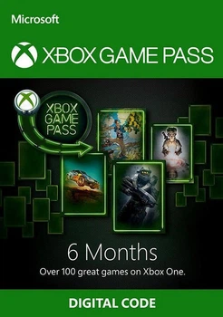 Электронный код (Подписка) Xbox Game Pass - 6 месяцев Xbox One/Series для всех регионов и стран