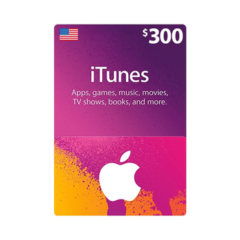 Подарочная карта iTunes / App Store Gift Card 300 usd US-регион