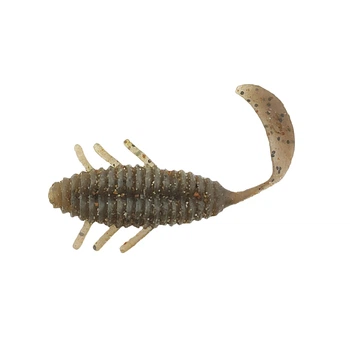 Силикон Colmic HERAKLES LEFTAIL 3" Green Pumpkin 6шт