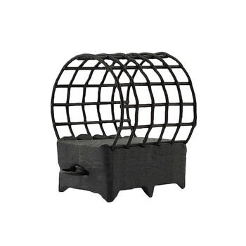 Кормушка фидерная GRIZZLY с грунтозацепами M 28*33мм 80гр
