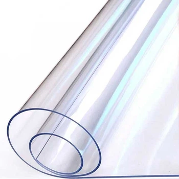 Мягкое стекло Силиконовая защитная скатерть для мебели Soft Glass 1.8х1.0 м (толщина 1.5мм) Прозрачная