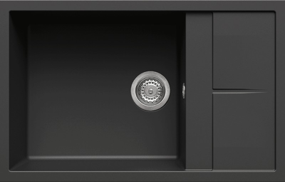 Кухонная мойка гранит ELLECI Unico 310 Nero 40