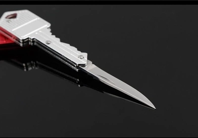 Брелок-нож ключ 12.5 cm Серебристый (sv0048slv)