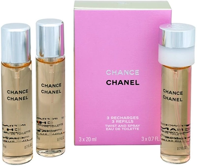 Туалетная вода для женщин Chanel Chance 20 мл x 3 шт (3145891261004)