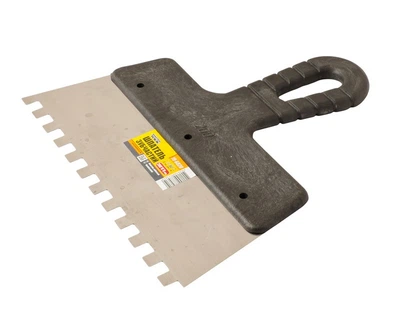 Шпатель зубчатый 200*8*8 мм MASTERTOOL GM (19-6820)