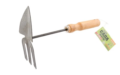 Сапа MASTERTOOL "Нептун" з дерев'яною ручкою 260х155х70 мм 14-6189